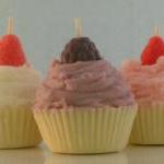 Mini Soy Cupcake Candle Sampler, Gift Set, Vanilla..