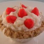 Strawberry Short Cake Scented Pie Candle,..