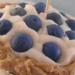 Handmade Blueberry Cream Pie, Soy Wax Candle
