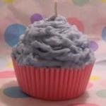 Cotton Candy Cupcake Candle Pink And Blue Soy Wax