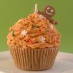 Gingerbread Man Christmas Cupcake Candle Made With..